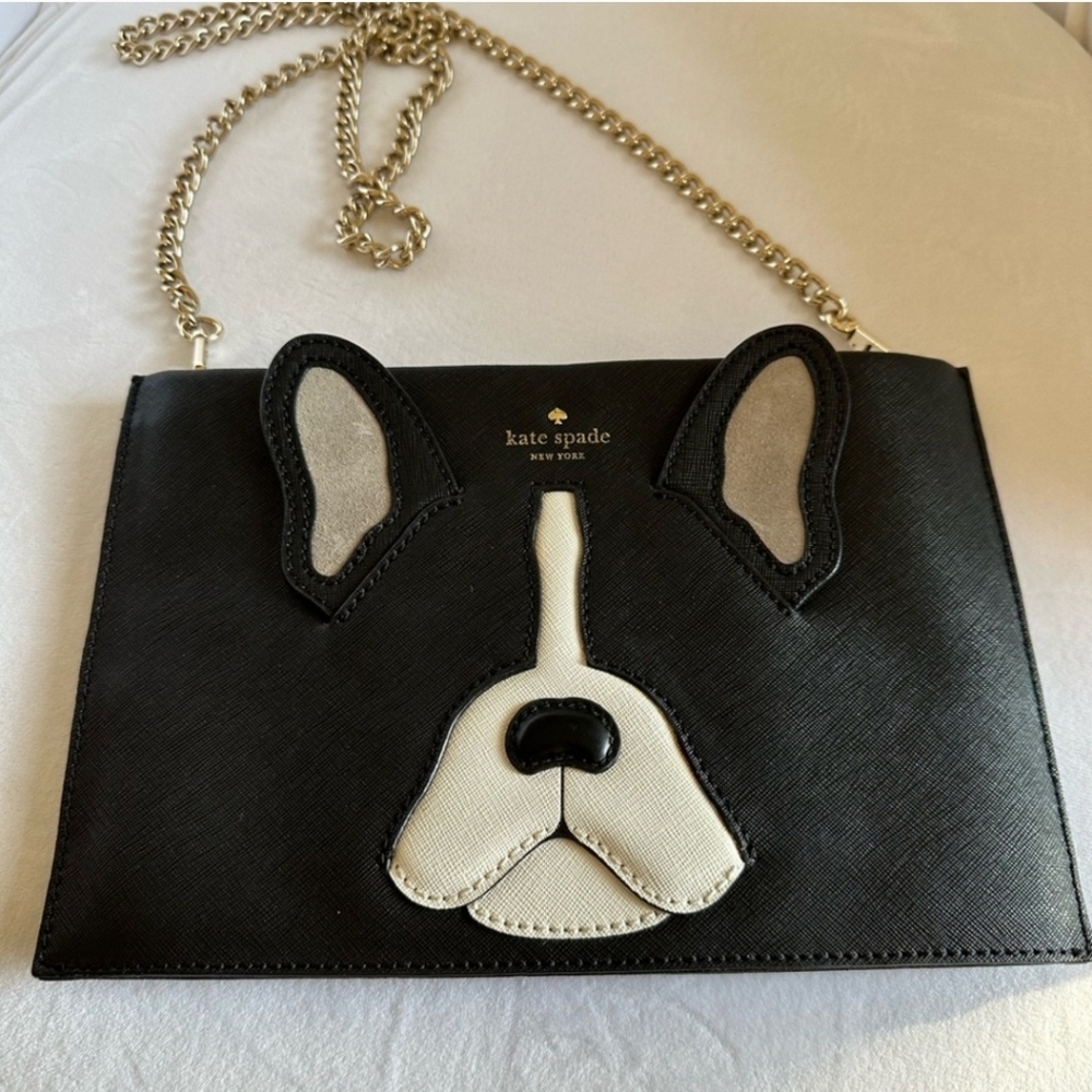 Kate Spade Retired French Bulldog purse